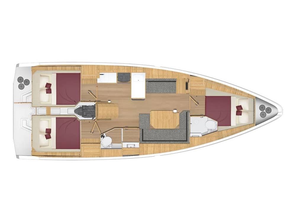 Virgin Mary - Crewed, a 11.99m sail boat - photo 3