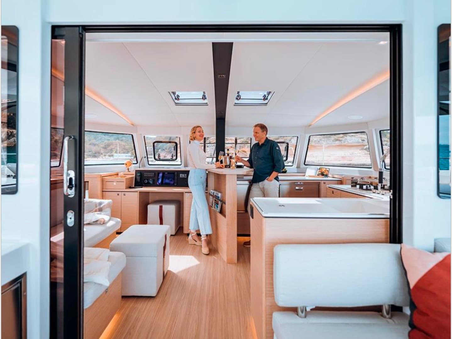 Orion, a 19.5m catamaran - photo 5