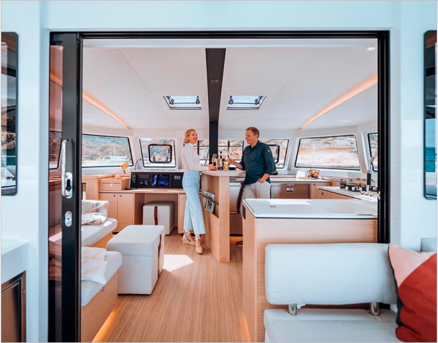 Orion, a 19.5m catamaran - photo 2