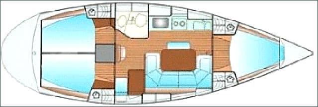 Franca, a 11.55m sail boat - photo 3