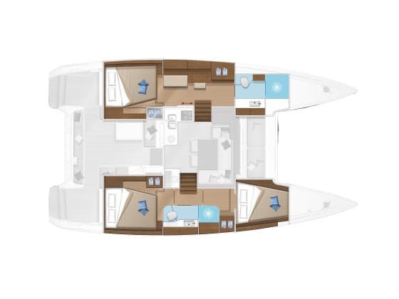 Cicola, a 12.37m catamaran - photo 3