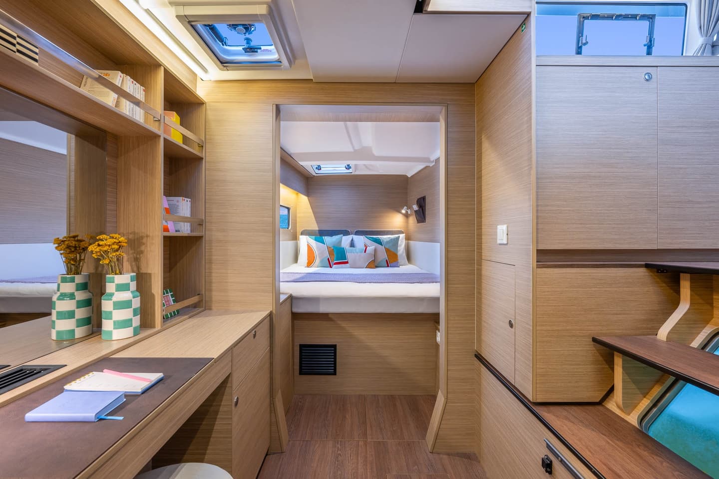 Iraz, a 19.5m catamaran for charter in Aegean & Ionian